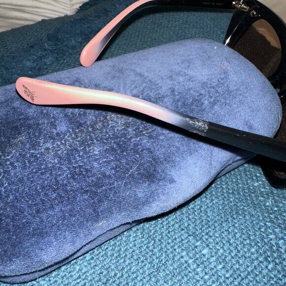 Authentic Gucci RARE Sunglasses Black Pink GG0912S 55 19 145 Oversized With Case - Picture 7 of 14